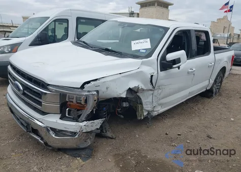 2021 Ford F-150 Lariat from USA, damaged, VIN 1FTEW1C81MKE98554